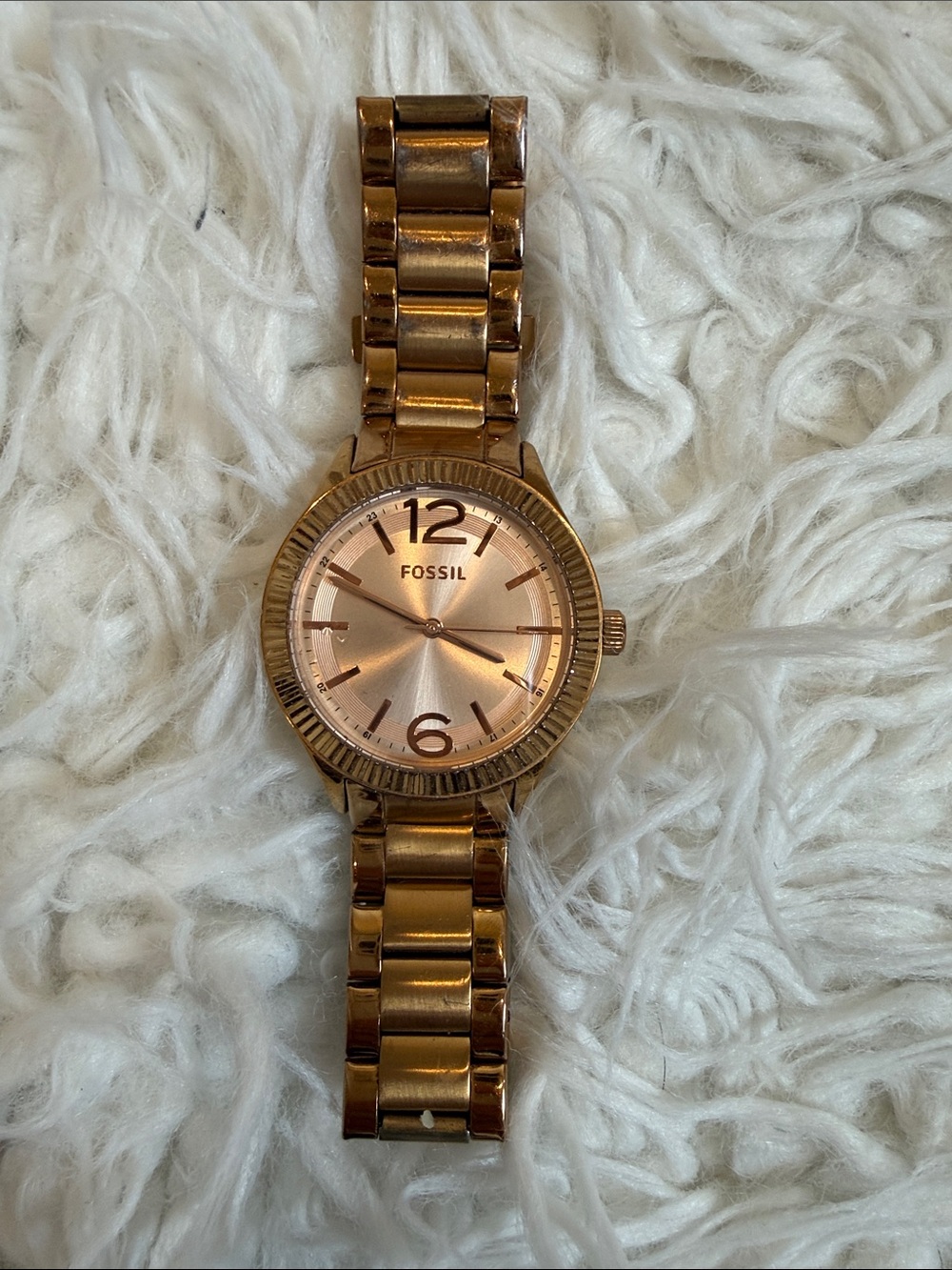 Fossil Rose Gold Tone Women's Bracelet Watch